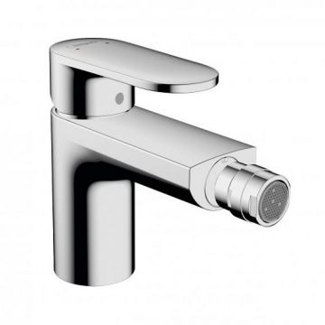 Baterie bideu cu ventil Hansgrohe Vernis crom