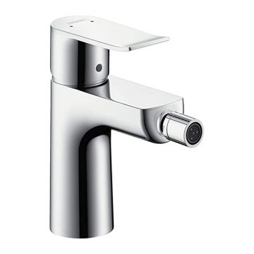 Baterie bideu Hansgrohe Metris monocomanda crom lucios