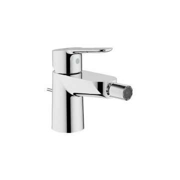 Baterie bideu monocomanda Grohe Bau Edge cu set de scurgere cu tija