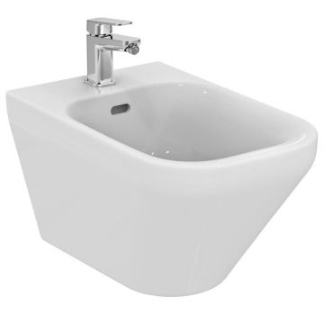 Bideu suspendat Ideal Standard Tonic II alb lucios