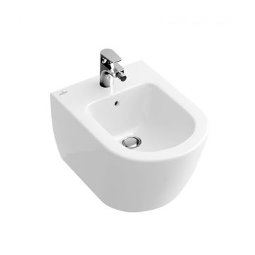 Bideu suspendat Villeroy & Boch Subway 2.0 56x37xH41 cm la reducere