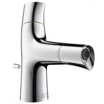 Baterie bideu dubla-comanda Hansgrohe Axor Starck Organic cu sistem pop-up