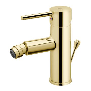 Baterie bideu FDesign Flusso monocomanda auriu lucios