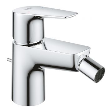 Baterie bideu Grohe Bauedge model 2022,furtunuri flexibile, crom-23331001