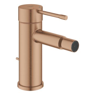 Baterie bideu Grohe Essence ventil pop-up brushed warm sunset