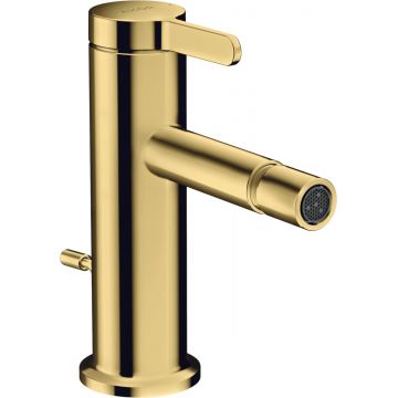 Baterie bideu Hansgrohe Axor ONE ventil pop-up gold optic lustruit