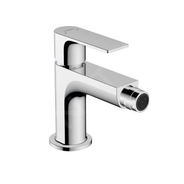 Baterie bideu Hansgrohe Rebris E, cu ventil Pop-Up, crom - 72211000