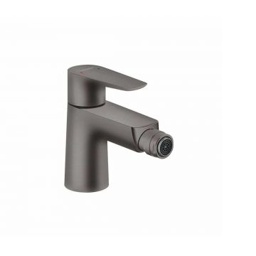 Baterie bideu Hansgrohe Talis E cu ventil pop-up, brushed black chrome - 71720340