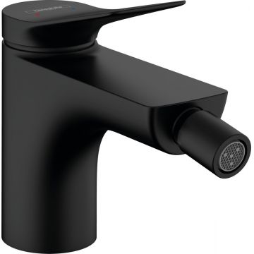 Baterie bideu Hansgrohe Vivenis, ventil pop-up, negru mat - 75200670