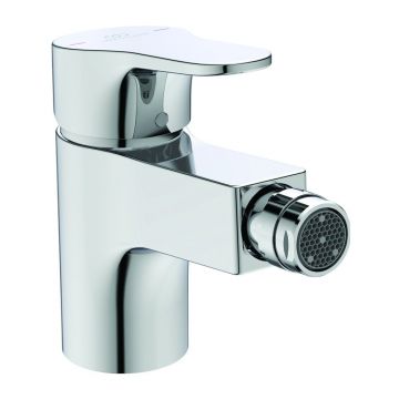 Baterie bideu Ideal Standard Cerabase crom cu ventil Pop-Up