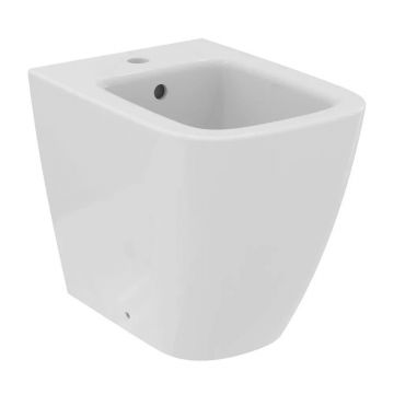 Bideu pe pardoseala Ideal Standard I.life S BTW, compact,  alb - T459501 ieftin