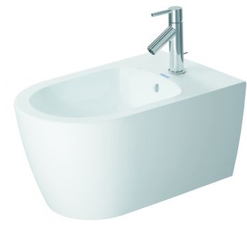 Bideu suspendat Duravit ME by Starck 37x57cm alb mat