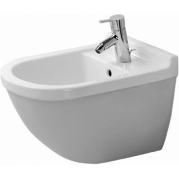 Bideu suspendat Duravit Starck 3 54x36cm prinderi ascunse