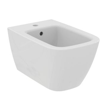 Bideu suspendat Ideal Standard I.life B alb lucios SmartGuard