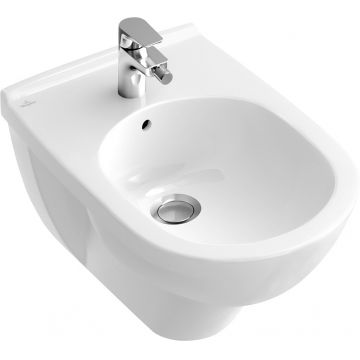 Bideu suspendat Villeroy & Boch O.Novo 56x36cm Alb Alpin la reducere