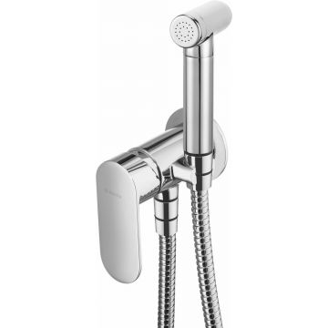 Set dus igiena intima Deante Alpinia crom cu baterie incastrata
