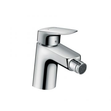 Baterie bideu Hansgrohe Logis 70 cu ventil pop-up, crom - Culoare Crom