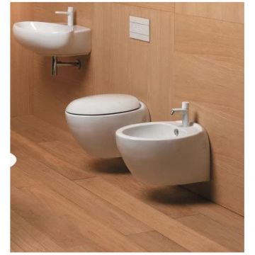 Bideu Azzurra Clas+ suspendat - Culoare Alb pal