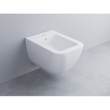 Bideu Cielo Shui Comfort suspendat - Culoare Alb pal