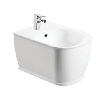 Bideu Karag Genesis BH 10150, suspendat, alb - Culoare Alb pal