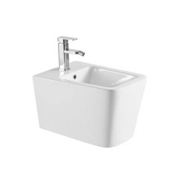 Bideu Karag LT 057F suspendat alb - Culoare Alb pal