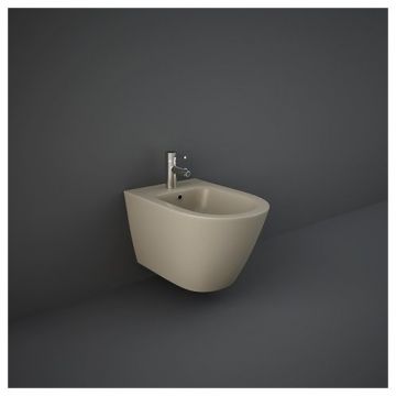 Bideu Rak Ceramics Feeling suspendat, cappuccino - Culoare Cappuccino