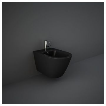 Bideu Rak Ceramics Feeling suspendat, negru - Culoare Negru