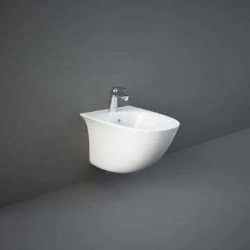 Bideu Rak Sensation suspendat cu fixare ascunsa - Culoare Alb pal