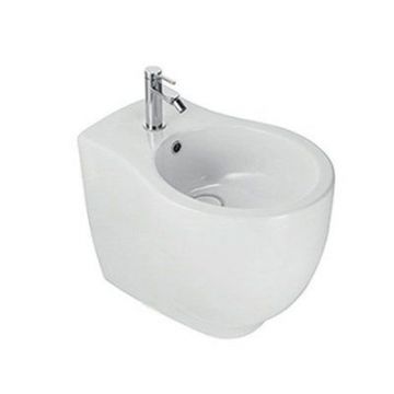 Bideu stativ Hatria, Le Fiabe, back-to-wall, alb