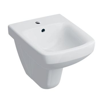 Bideu suspendat, Geberit, Selnova Square, compact, alb ieftin