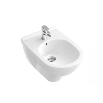 Bideu suspendat Villeroy & Boch, O.Novo, 36 cm, alb alpin ieftin