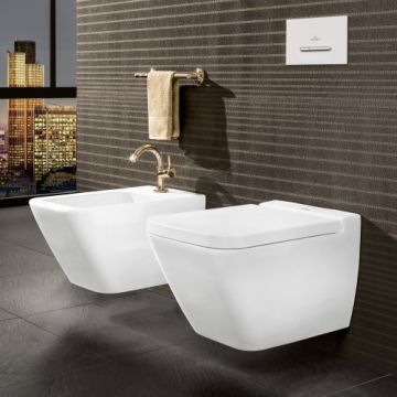 Bideu Villeroy & Boch Finion suspendat - Culoare Alb pal