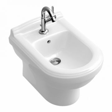 Bideu Villeroy & Boch Hommage suspendat - Culoare Alb pal