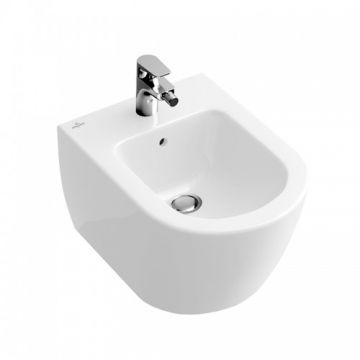 Bideu Villeroy & Boch Subway 2.0 suspendat - Culoare Alb pal
