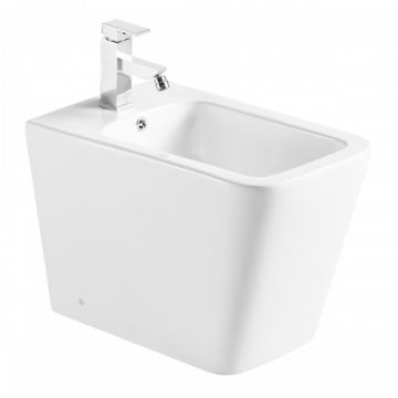 Bideu Wellis Aurora stativ, alb - Culoare Alb pal