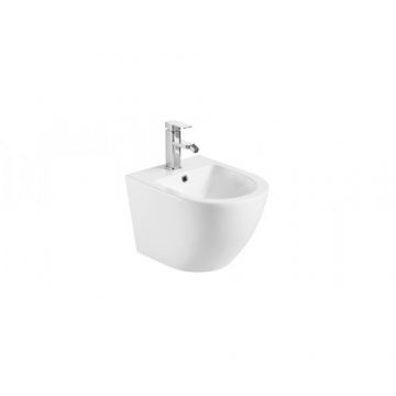Bideu Wellis Sophia suspendat - Culoare Alb pal