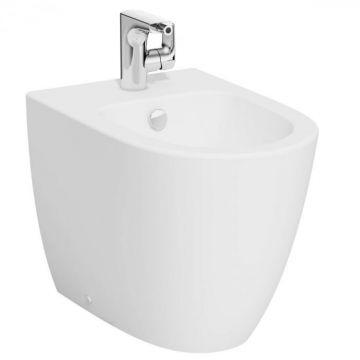 Bideu pe pardoseala lipit de perete 54cm, alb mat   5986B001-0288