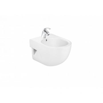 Bideu Roca Meridian compact suspendat, alb - Culoare Alb pal