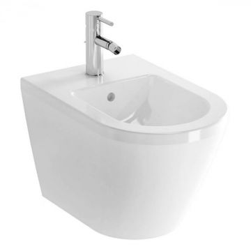 Bideu suspendat 52cm cu orificiu pentru baterie, fara orificii laterale   7042B003-0288