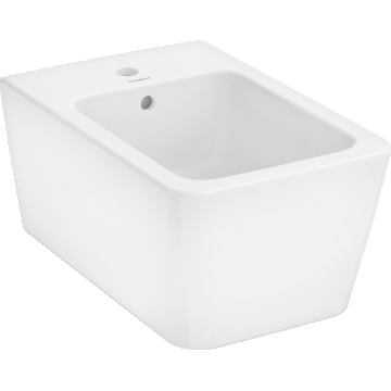 Bideu suspendat Hansgrohe EluPura Q 54cm  SmartClean  alb