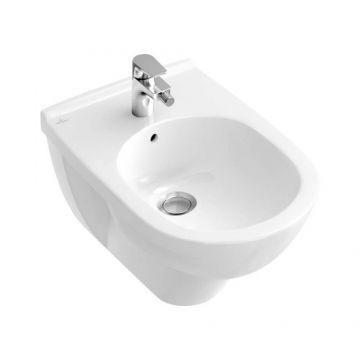 Bideu Villeroy & Boch O.Novo, suspendat, alb - Culoare Alb pal