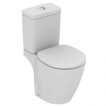 Set Vas Wc Ideal Standard Connect Space cu rezervor si capac soft-close - Montaj pe pardoseala