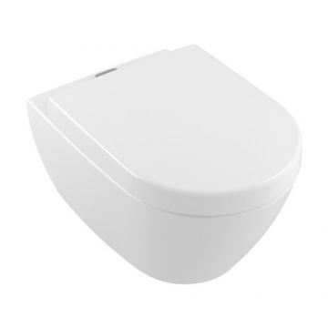 Set vas Wc Villeroy & Boch Subway 2.0 ViFresh cu DirectFlush suspendat cu capac soft-close - Montaj suspendat