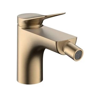Baterie bideu Hansgrohe Vivenis monocomanda finisaj bronz periat cu ventil Pop-Up