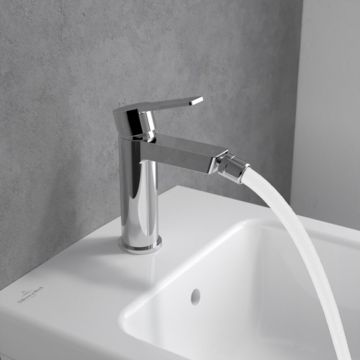 Baterie bideu Villeroy&Boch Architectura monocomanda crom lucios