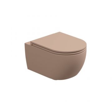 Bideu GSG Like suspendat - Culoare cipria satinato 32