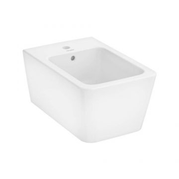 Bideu Hansgrohe EluPura Q 540 suspendat alb - Culoare Alb pal