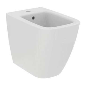 Bideu pe pardoseala Ideal Standard I.life B alb lucios SmartGuard