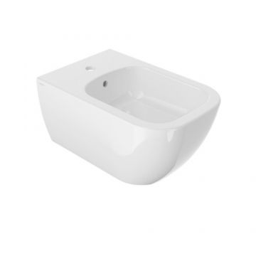 Bideu Sanycces Quarc suspendat, alb lucios - Culoare Alb pal