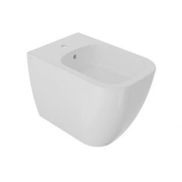 Bideu stativ Sanycces Quarc, alb mat - Culoare Alb pal